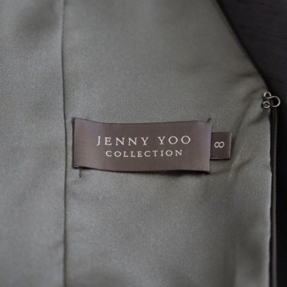 JENNY Yoo. Cadie Bow Bridesmaid Dress. - Picture 3 of 8